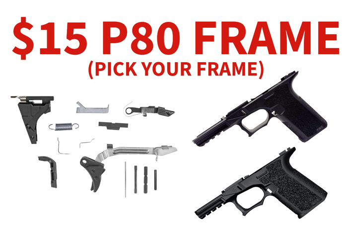 Polymer80™ LPK + $15 Polymer80™ 76% Bridge Frame