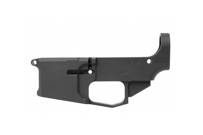 AR-15 80% Billet Lower- Black Anodized