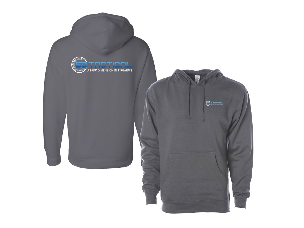 5D Tactical Hooded Sweatshirt | Charcoal Gray Hoodie