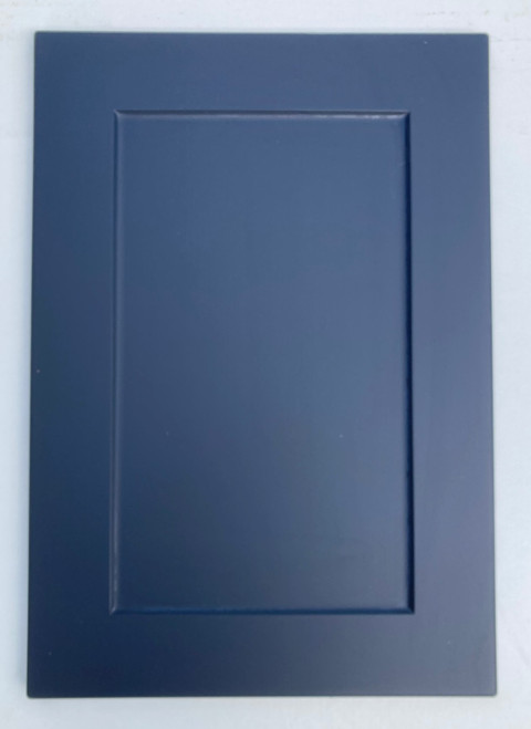 Hafele Kitchen Unit Cabinet Shaker Door & Drawer Matt Midnight Blue Aspekt York