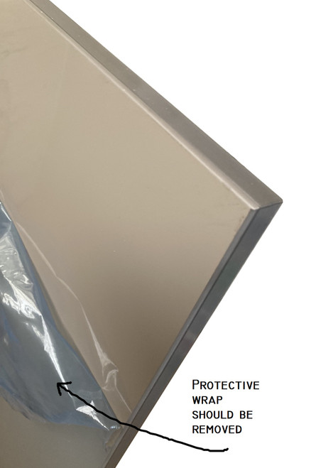 Stone Ultra Gloss Acrylic Faced Door & Drawer Fronts 19mm Slab Hafele 19mm thick