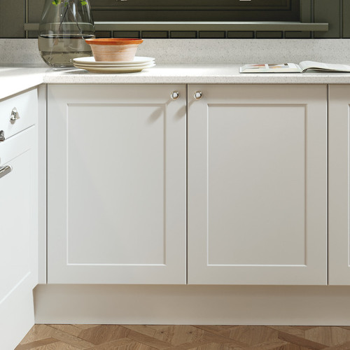 Matt White Hafele York Shaker Doors and Drawer Fronts