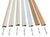 Beech Cream White Oak Ivory matt and gloss Howdens Style Square Cornice Pelmet 40 x 30