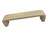 Gloss Cream Plastic Flat D Handle Kitchen door and drawer fitting