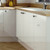 Vinyl Wrap Gloss White Kitchen Cabinet Door & Drawer Front Slab 19mm Slab Hafele Skye