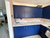 Paint Spray Kitchen cabinets cupboards units painting spraying respraying repainting Vinyl Wrap Slab Door