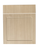 Maple Grooved Shaker Kitchen Cupboard Door and Drawer B&Q style