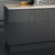 Gloss Grey Ultra Gloss Acrylic Faced Door & Drawer Fronts 19mm Slab Hafele 19mm thick