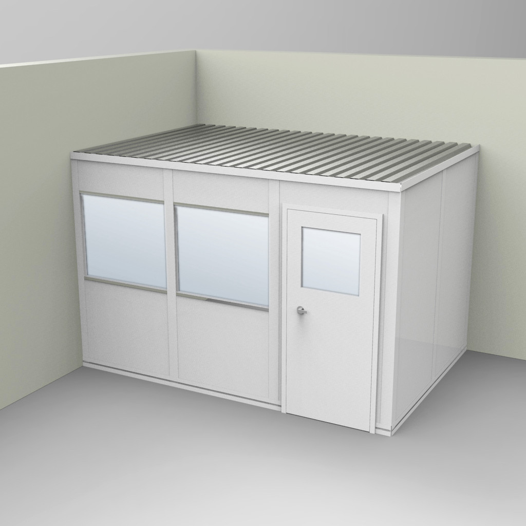 PortaFab's 2-wall 8' x 12' modular inplant office.