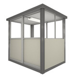 3' x 5' Booth with Sliding Door