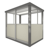 4' x 6' Booth with Sliding Door