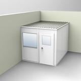 PortaFab's 2-wall 8' x 10' modular inplant office.