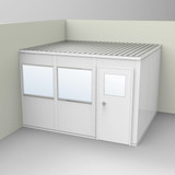 PortaFab's 2-wall 10' x 12' modular inplant office.