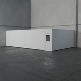 Modular Inplant Office: 20' x 32', 2-Wall