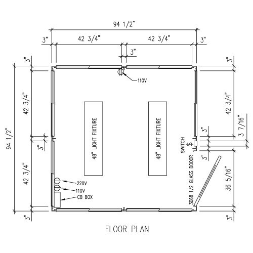 8' x 8' Guard Booth / Shack | Pre-Assembled, Heavy-Duty Booths