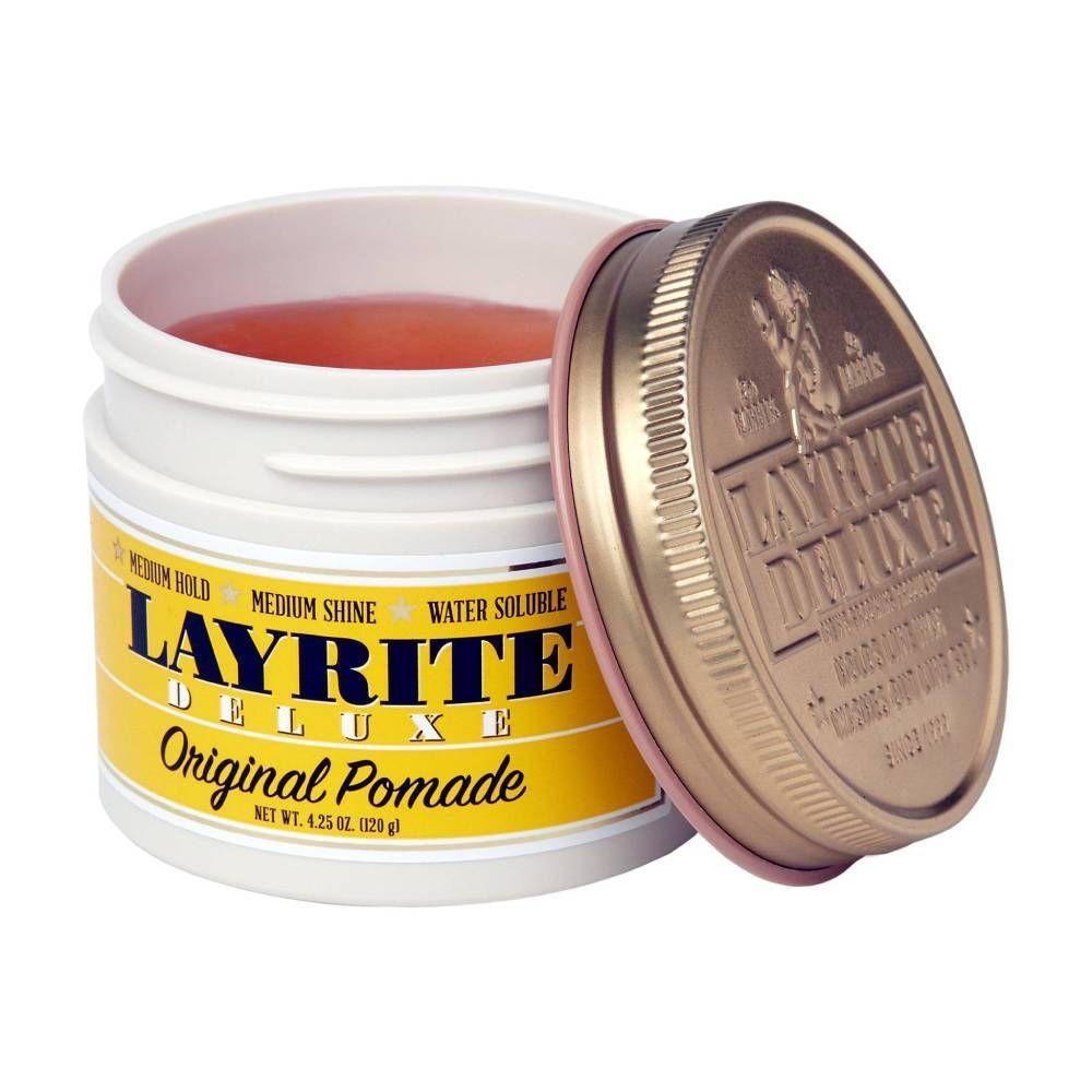 LAYRITE Deluxe Original Pomade 120g×2個 Layrite Deluxe Original Medium Hold & Shine Pomade 120g