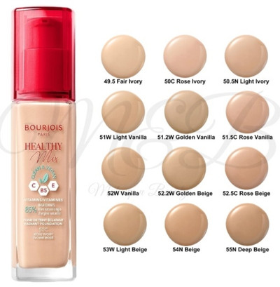 The Ultimate Bourjois Healthy Mix Clean & Vegan Foundation Shade Guide: Find Your Perfect Match (2026 UK Edition)