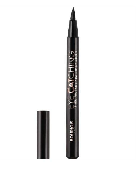  Bourjois Eye Catching Felt-Tip Eyeliner - 001 Black 