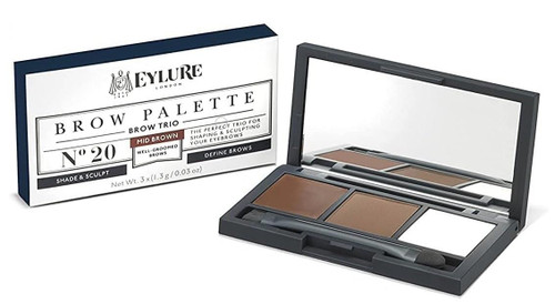 EYLURE Eylure Brow Palette, Mid Brown 