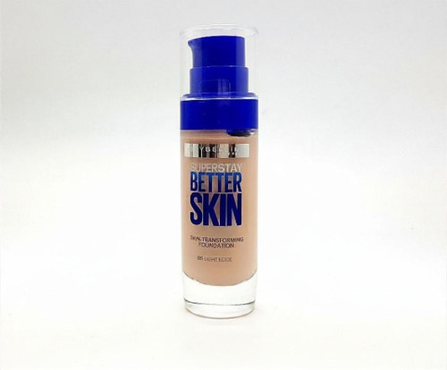 MAYBELLINE Maybelline SuperStay BetterSkin Skin Transforming Foundation 05 Light Beige 