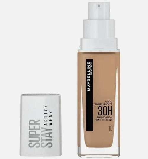 MAYBELLINE Maybelline SuperStay 30H Full Coverage Foundation 10 Ivory 