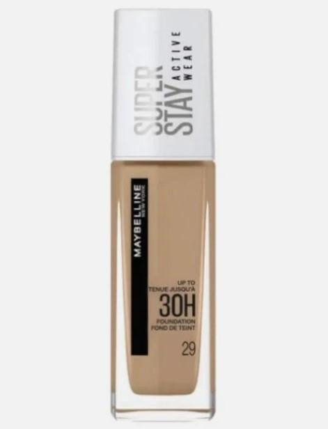 MAYBELLINE Maybelline SuperStay 30H Full Coverage Foundation 29 Warm Beige 