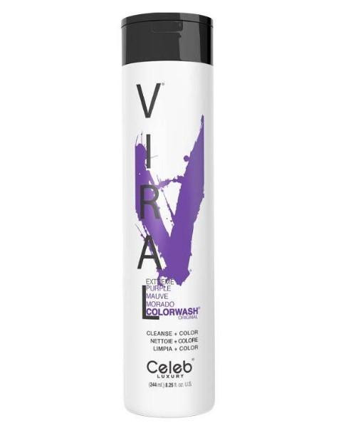 celeb Luxury Celeb Luxury Viral Extreme Purple Colorwash Shampoo 244ml 