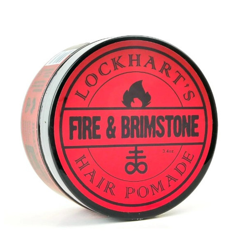 Lockhart's Fire & Brimstone Heavy Hold Pomade 96g(www.hair2buy.co.uk)
