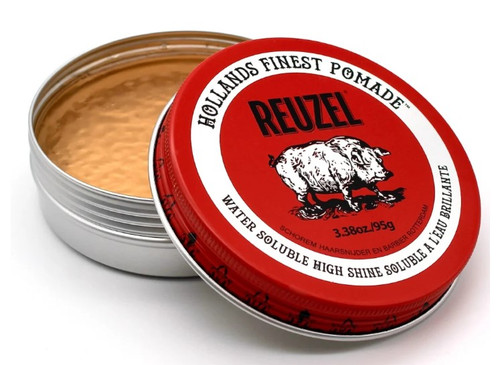 Reuzel Red Pomade Water Soluble High Shine Backbar 95g(www.hair2buy.co.uk)