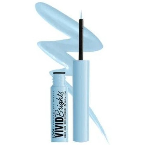 NYX Vivid Brights Matte Liquid Eyeliner 06 Blue Thang(WWW.HAIR2BUY.CO.UK)