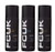  FCUK One Of Each Trio Gift Set 