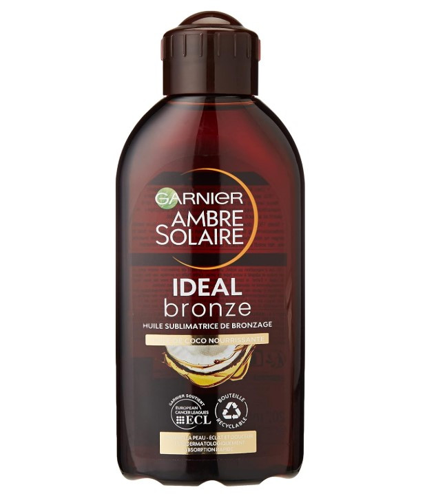 Garnier Ambre Solaire Ideal Bronze Oil With Coconut Oil(www.hair2buy.co.uk)