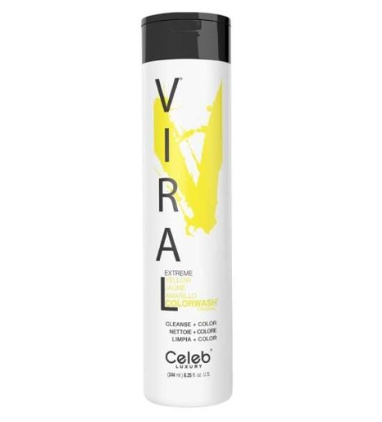 celeb Luxury Celeb Luxury Viral Extreme Yellow Colorwash Shampoo 244ml 