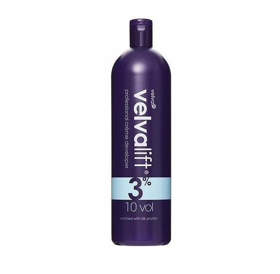 velva pro VelvaLift Peroxide Creme Developer 3% 10 Vol - 1L 