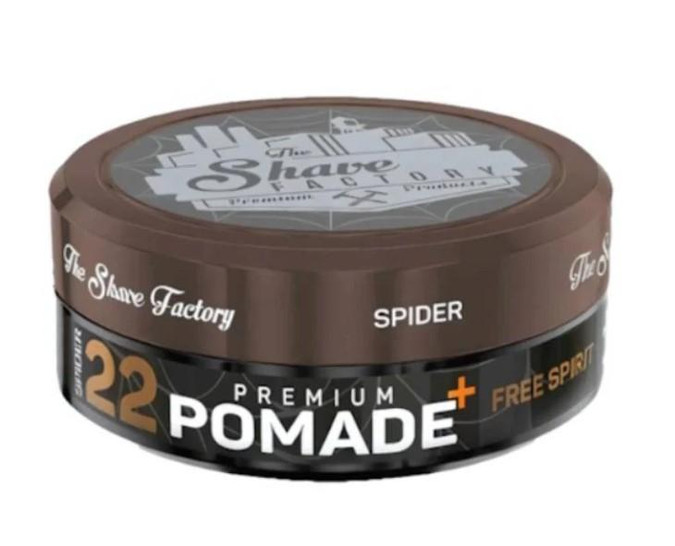 THE SHAVE FACTORY The Shave Factory Spider Pomade 22 Free Spirit 150ml 