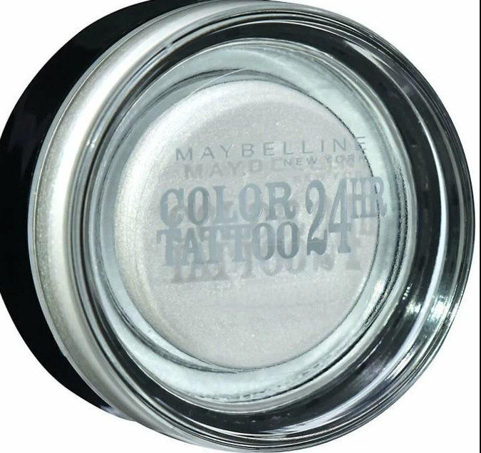 MAYBELLINE Maybelline 24HR Color Tattoo Eyeshadow - 45 INFINITE WHITE 