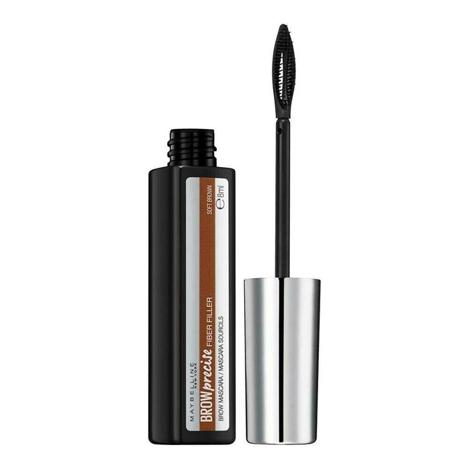 MAYBELLINE Brow Precise Fibre Filler Mascara 8ml Soft brown MAYBELLINE Brow Precise Fibre Filler Mascara 8ml Soft brown