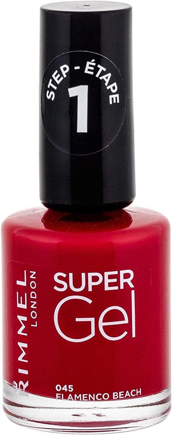 RIMMEL LONDON Rimmel Super Gel Nail Polish 045 Flamenco Beach