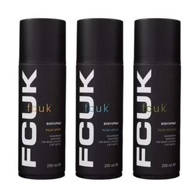  FCUK One Of Each Trio Gift Set 