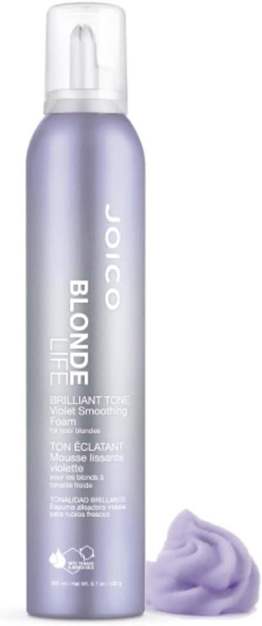 jJoico Blonde Life Brilliant Tone Violet Smoothing Foam 200ml  (WWW.HAIR2BUY.CO.UK)