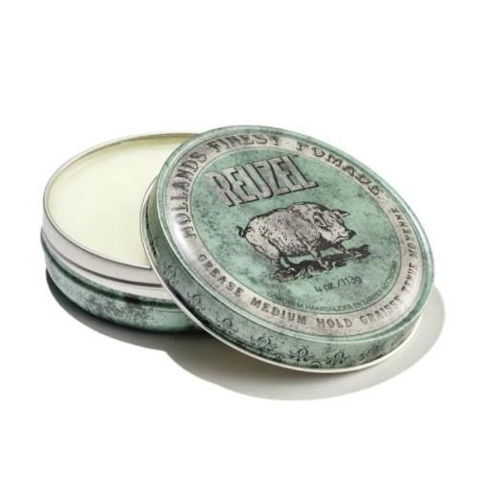 Reuzel Green Pomade-Grease 113g   Reuzel Green Pomade-Grease 113g
