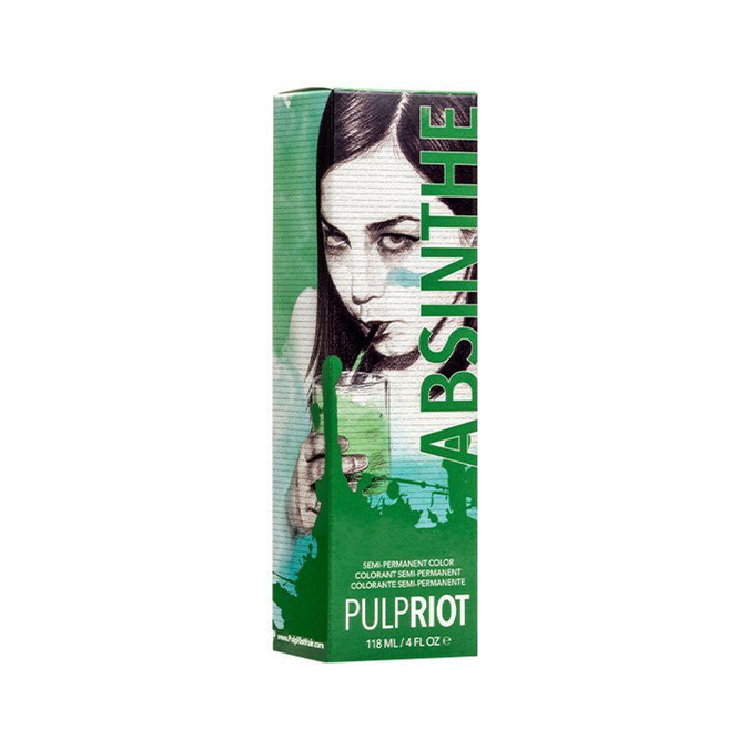  Pulp Riot Semi-Permanent Hair Color Absinthe Collection 118ml 