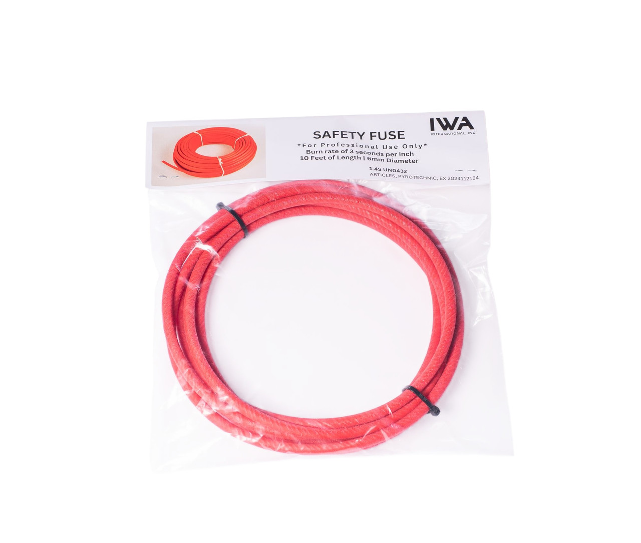 Safety Fuse - I.W.A International Inc