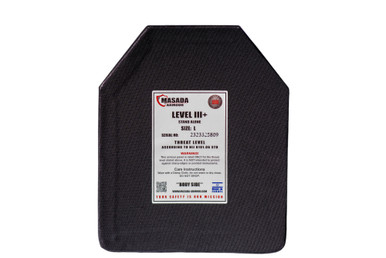 SAPI Cut Level 3+ Armor Plate - I.W.A International Inc