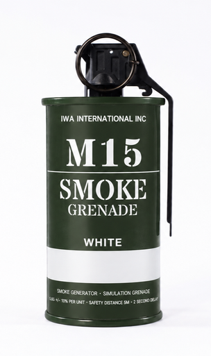 M15 LARGE Smoke Grenade - I.W.A International Inc