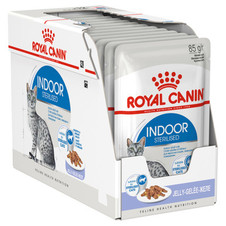 Royal Canin Adult Indoor in Jelly Wet Cat Food Pouches
