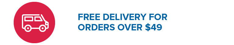 Fast and free delivery over $49 in Sydney