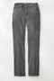Knit Denim High Rise Straight-Leg Jeans