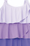 Colorblock Ruffled Tankini Top - 04062025
