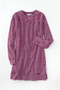 Colorwash Long Tunic Sweatshirt